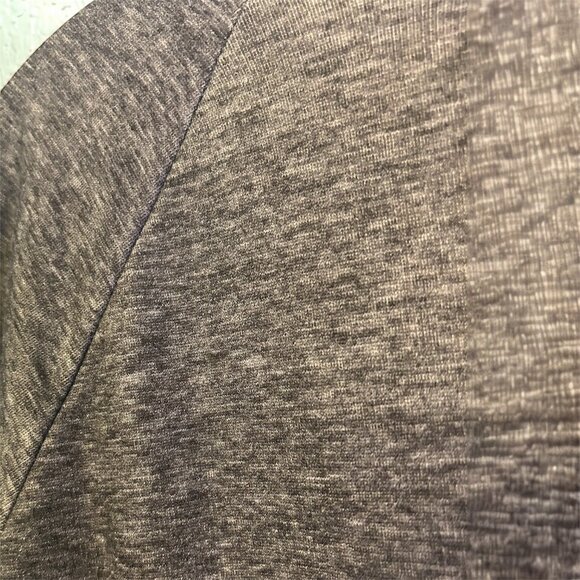 Zenana Dark Gray Raglan Sleeve Fleece Oversized Sweatshirt - SZ S - Picture 4 of 9